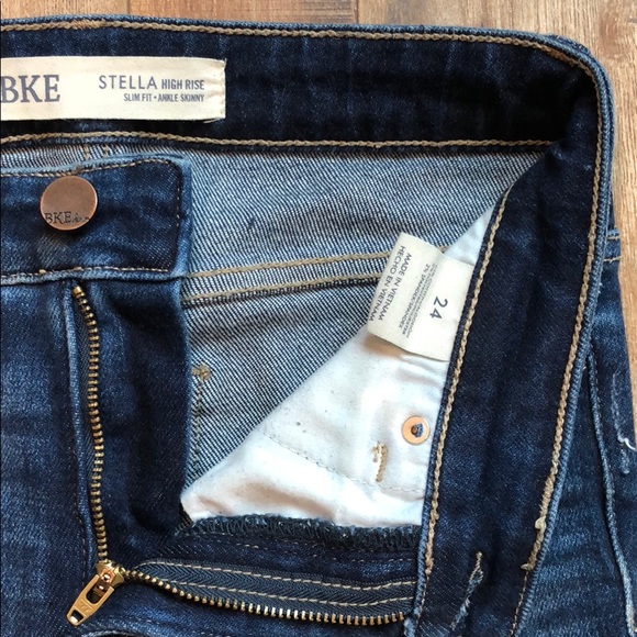 LIKE NEW! BKE Stella High Rise Slim Ankle Jeans - Picture 5 of 5